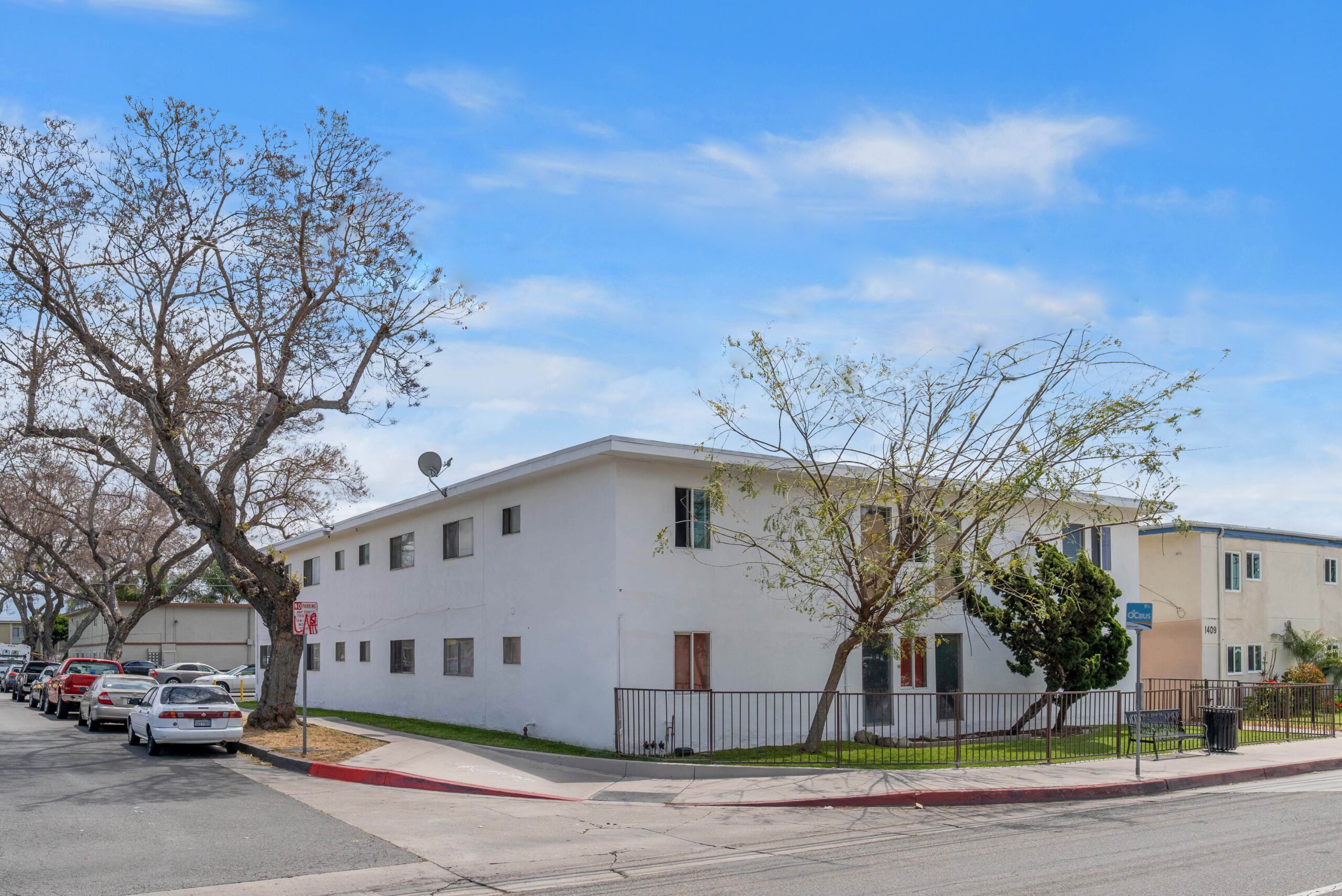 Santa Ana apartment building